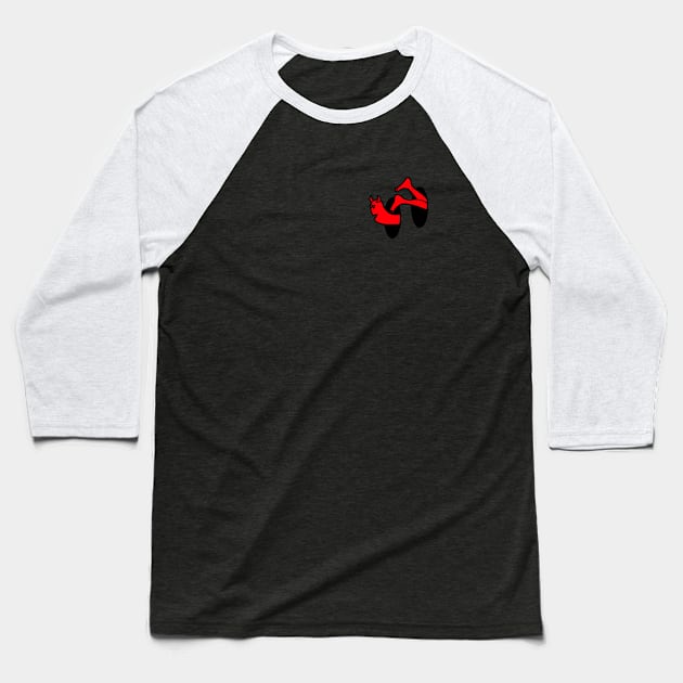 witty devil Baseball T-Shirt by Awaken.ilusi